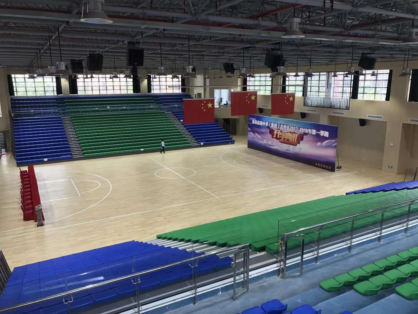 indoor gym bleacher 