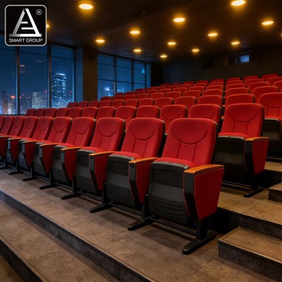 Tempat Duduk Auditorium Berlapis Kulit Kurung