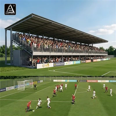 Stadium Steel Structure Grandstand dengan Bilik VIP