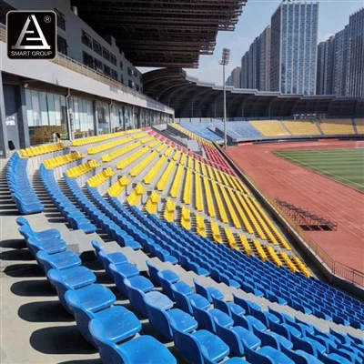 Perlindungan UV HDPE Tengah-Kerusi Stadium Belakang
